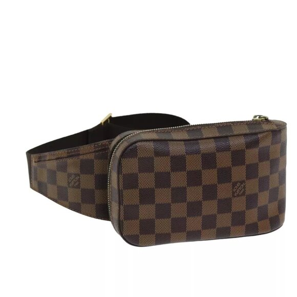 LOUIS VUITTON Damier Ebene Geronimos Shoulder Bag N51994 LV Auth am6396 - Picture 1 of 11